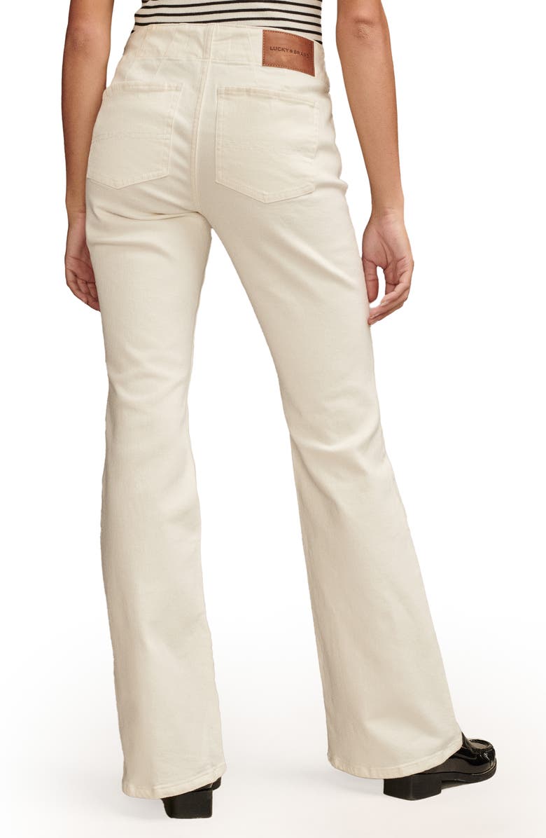Lucky Brand Sweet Flare Jeans, Alternate, color, Bright White