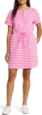 Tommy Bahama Jovanna Stripe Half Zip Dress