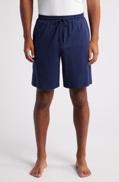 Nordstrom Cotton & Tencel® Modal Lounge Shorts in Navy Peacoat 