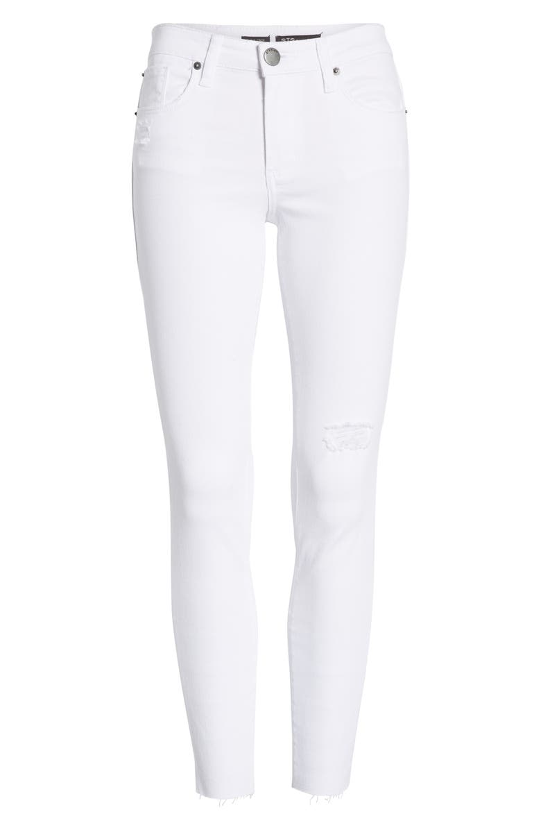 STS Blue Emma Cutoff Hem Crop Jeggings, Alternate, color, 