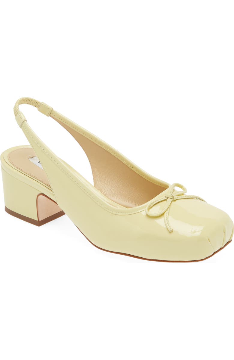 Sandy Liang Square Toe Slingback Ballet Pump, Main, color,
