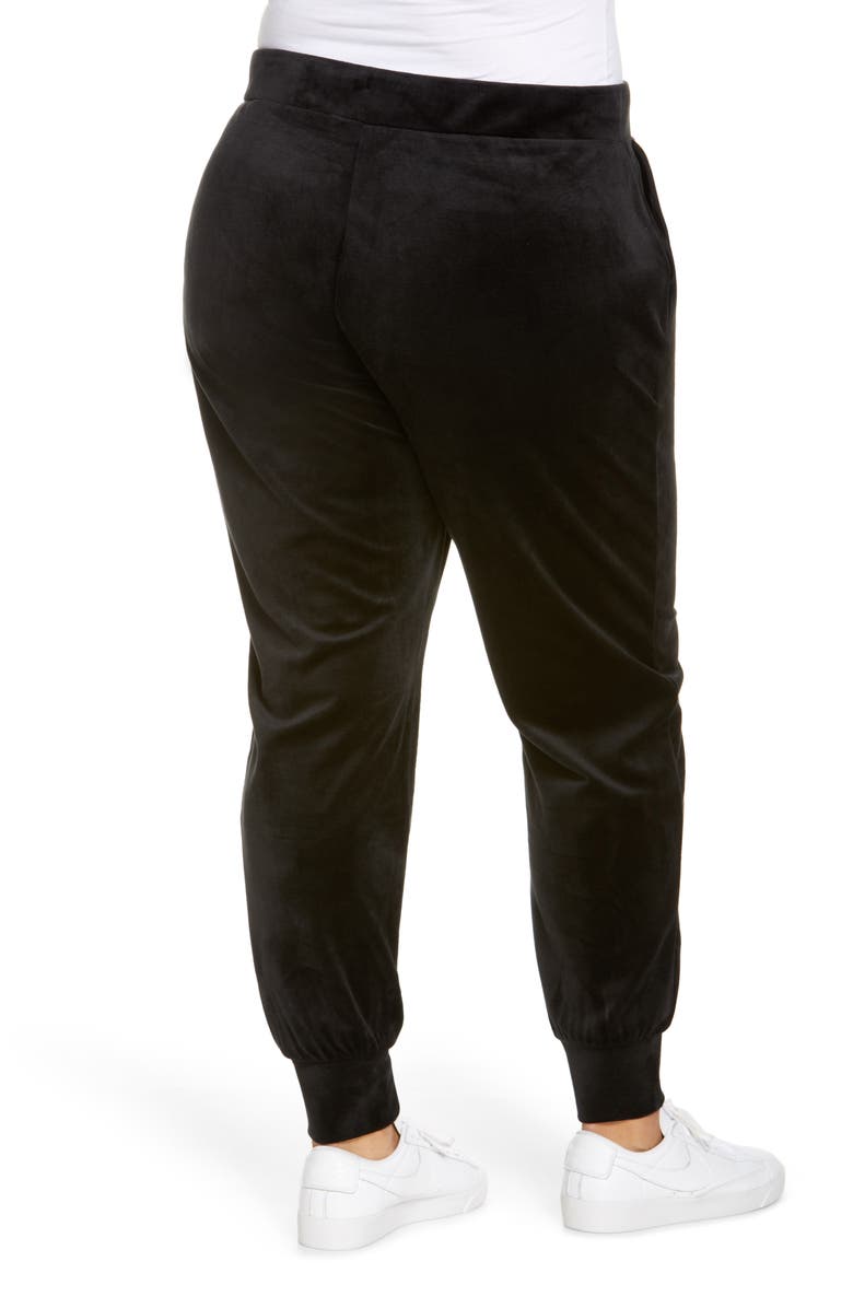 Juicy Couture Velour Joggers, Alternate, color, 