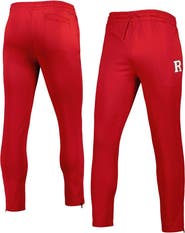 adidas Men's adidas Scarlet Rutgers Scarlet Knights AEROREADY Tapered Pants