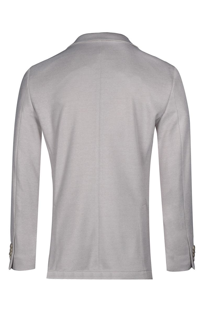 SAVILE ROW CO Notch Lapel Knit Blazer, Alternate, color, 