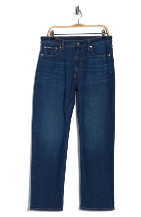 Relaxed Fit Straight Leg Jeans (Shoreline)