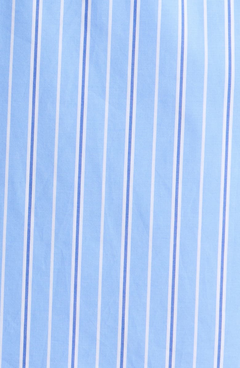 SUGARLIPS Malaga Victoria Striped Shift Minidress, Alternate, color, Blue-White