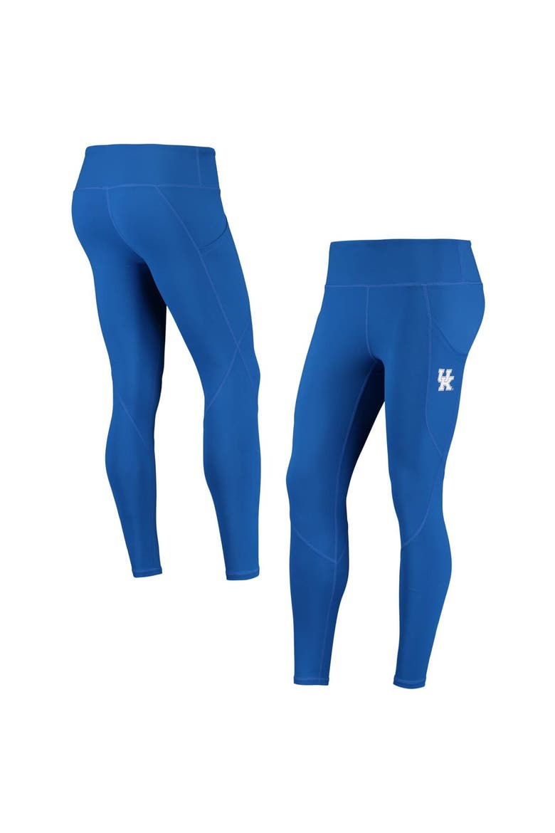 Women's ZooZatz Royal Kentucky Wildcats Pocketed Leggings, Main, color, Royal