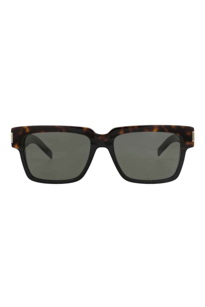 55mm Square Sunglasses, Main, color, HAVANA HAVANA GREY
