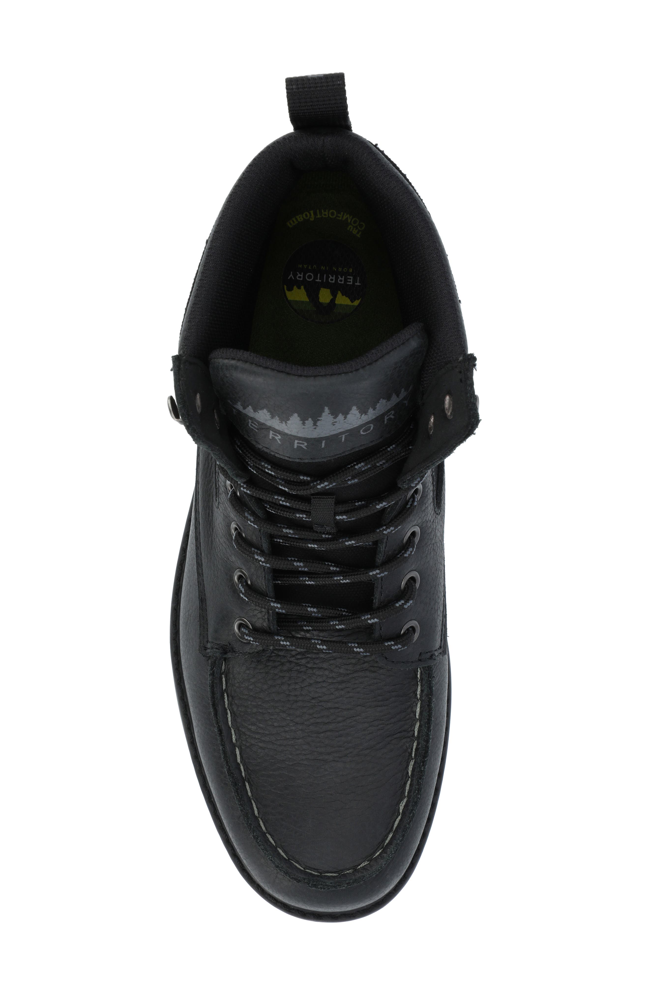 TERRITORY BOOTS Timber Water Resistant Leather Boot, Alternate, color, 