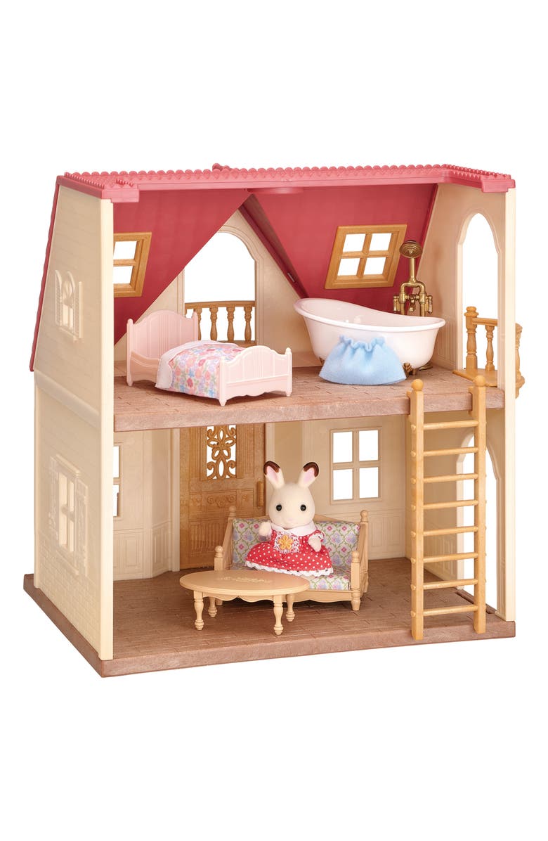 Calico Critters Red Roof Cozy Cottage, Main, color, Multi