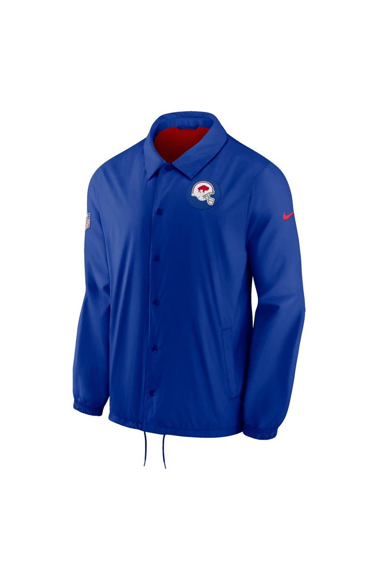 Nike Men's Nike Royal Buffalo Bills Sideline Coaches Performance Full-Snap Jacket, Alternate, color, Royal