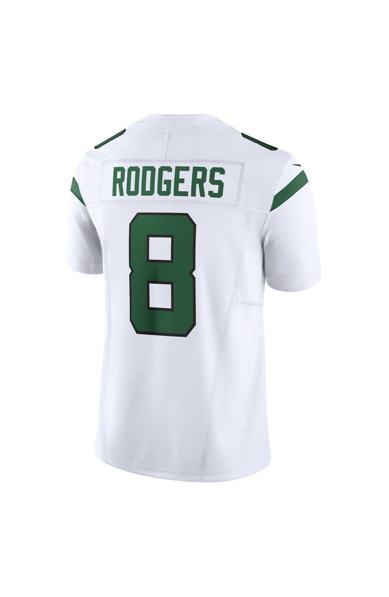 Nike Men's Nike Aaron Rodgers Spotlight White New York Jets Vapor F.U.S.E. Limited Jersey, Alternate, color, 
