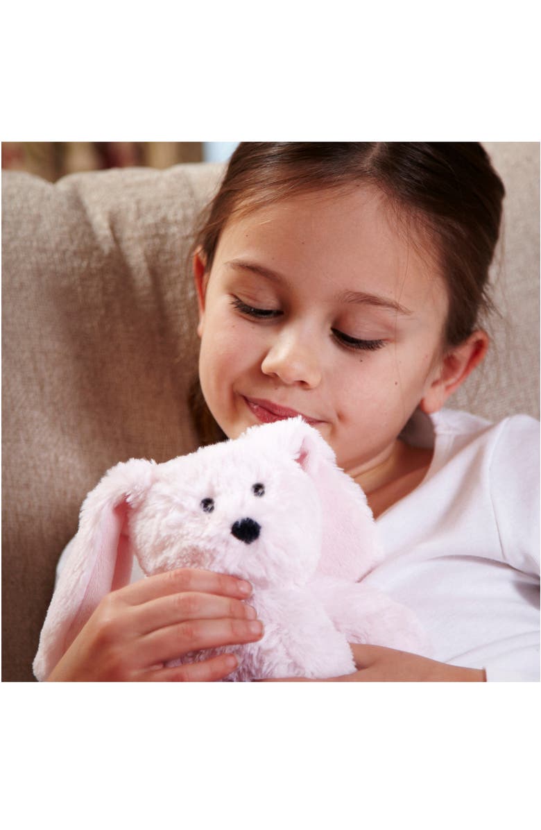 Warmies Bunny Junior Plush Toy, Alternate, color, Light Pastel Pink