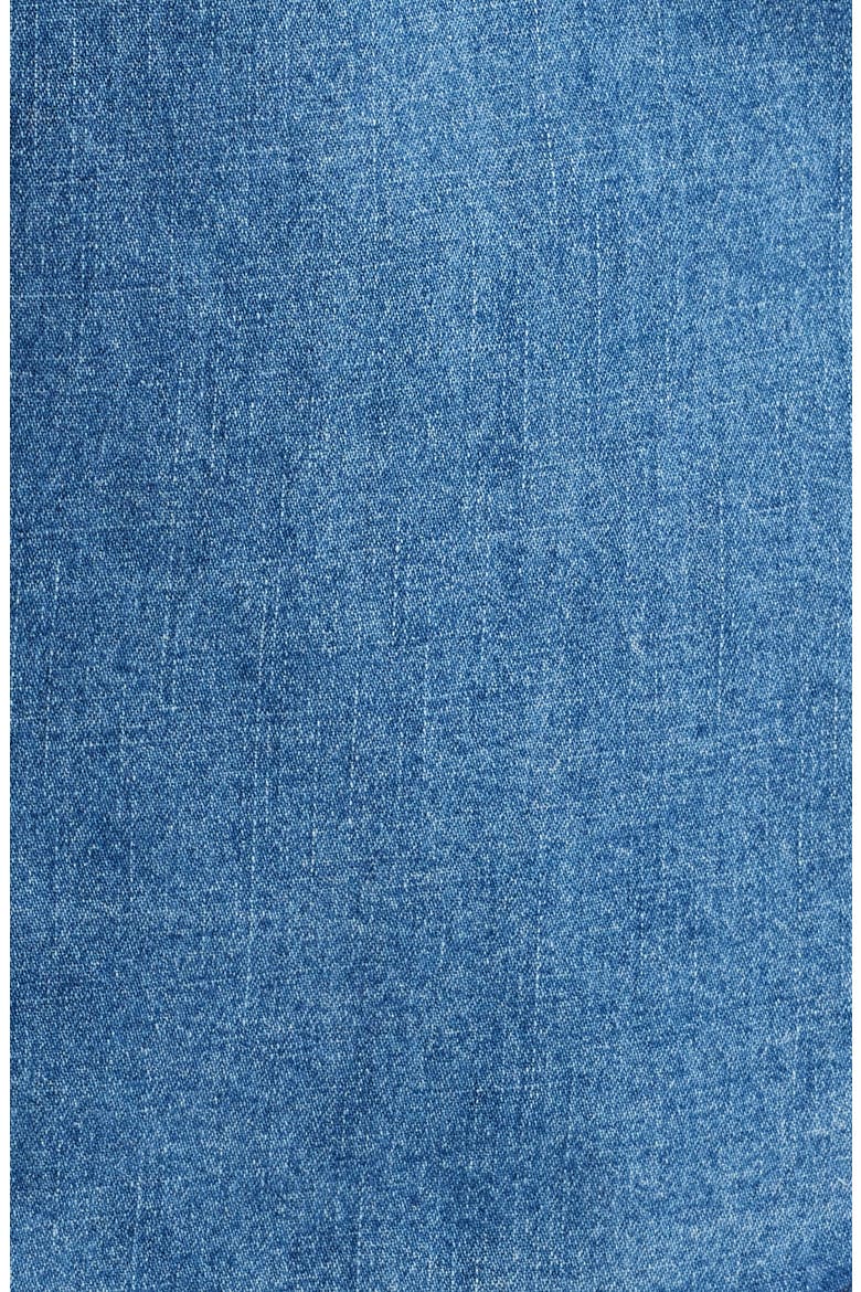 Cotton Denim Western Shirt, Alternate, color, LIGHT INDIGO