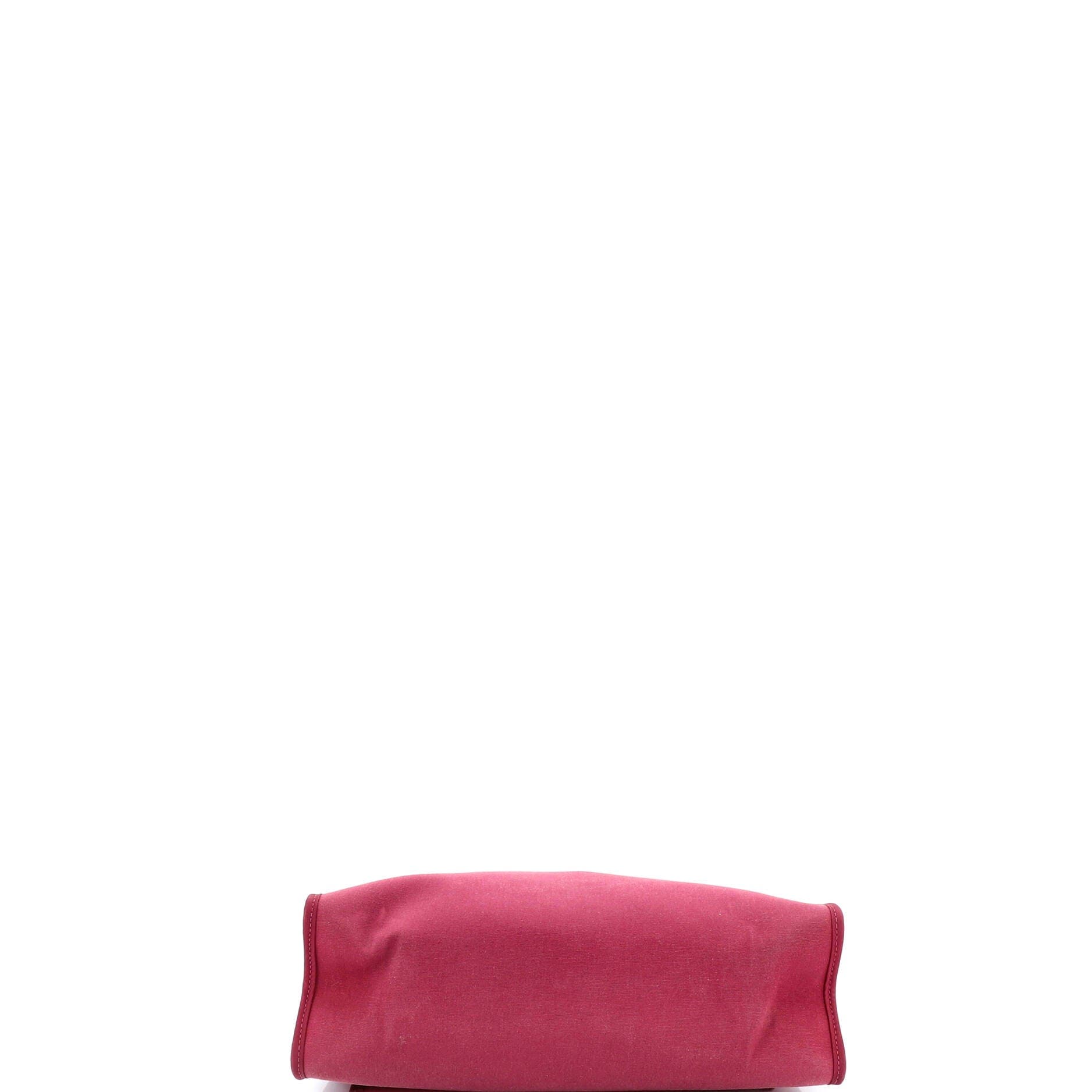 Pre-Owned Hermes Herbag Zip Leather and Toile 31, Alternate, color, Tosca