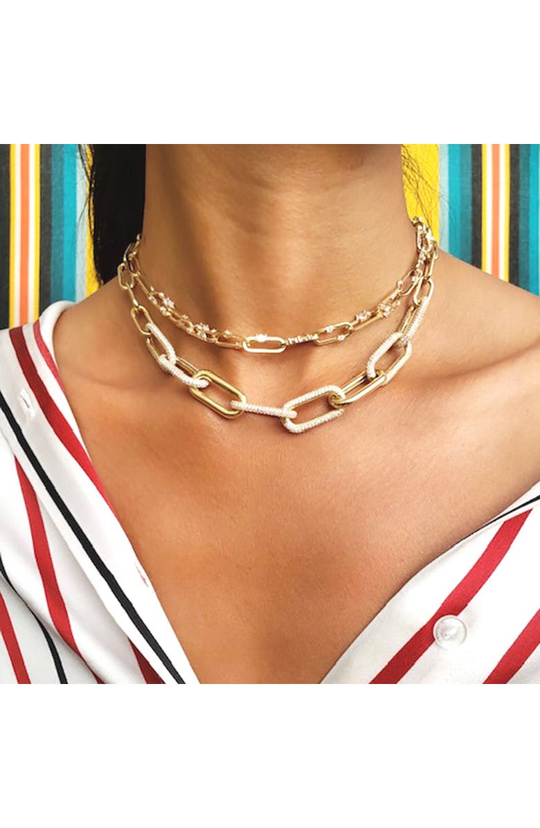 NICKHO REY Link Collar Necklace, Alternate, color, 