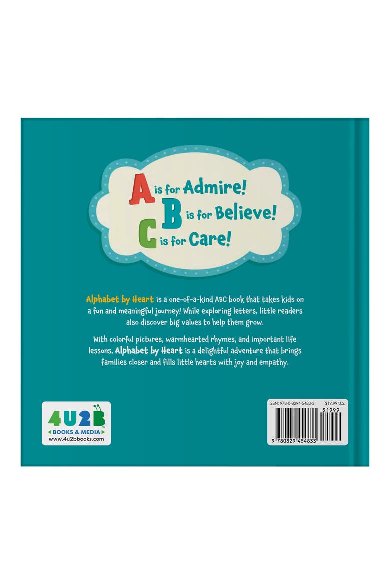 'Alphabet by Heart' Book, Alternate, color, NO COLOR