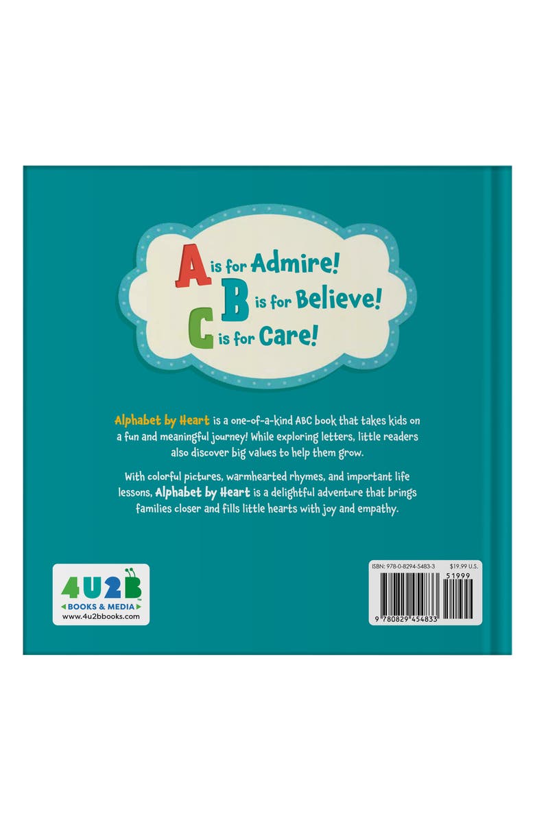 4U2B 'Alphabet by Heart' Book, Alternate, color,