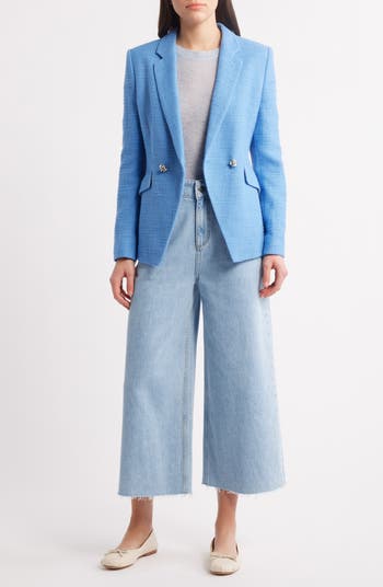 BOSS Jatawa2 Double Breasted Tweed Blazer | Nordstrom