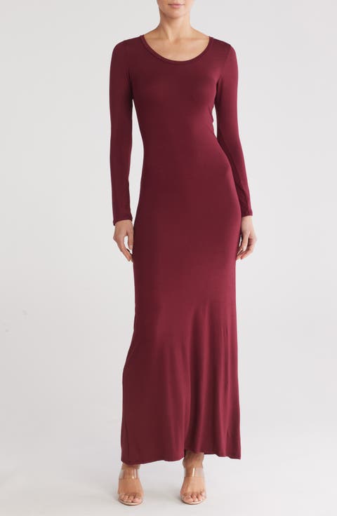 Long Sleeve Maxi Dress