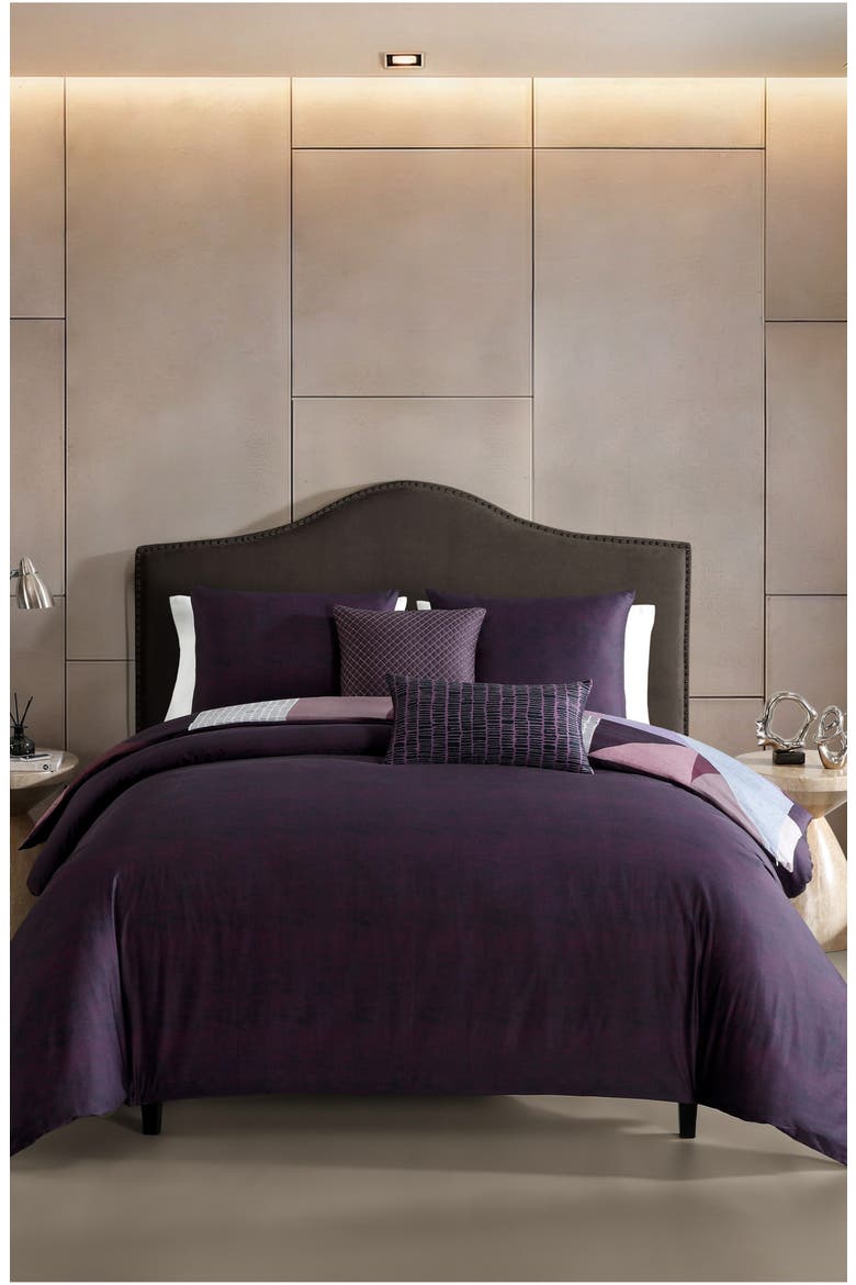 ORCHID MATRIX K, Alternate, color, PURPLE GEOMETRIC