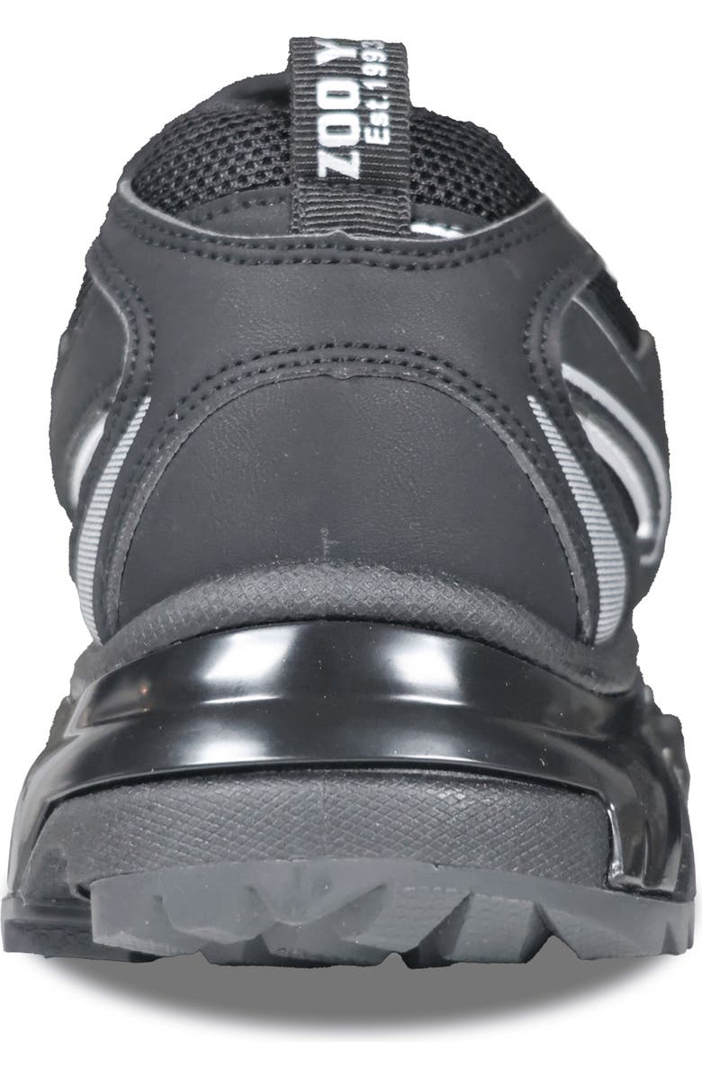Zoo York <p>Charlie Sneaker (Men)</p>, Alternate, color, Black Silver