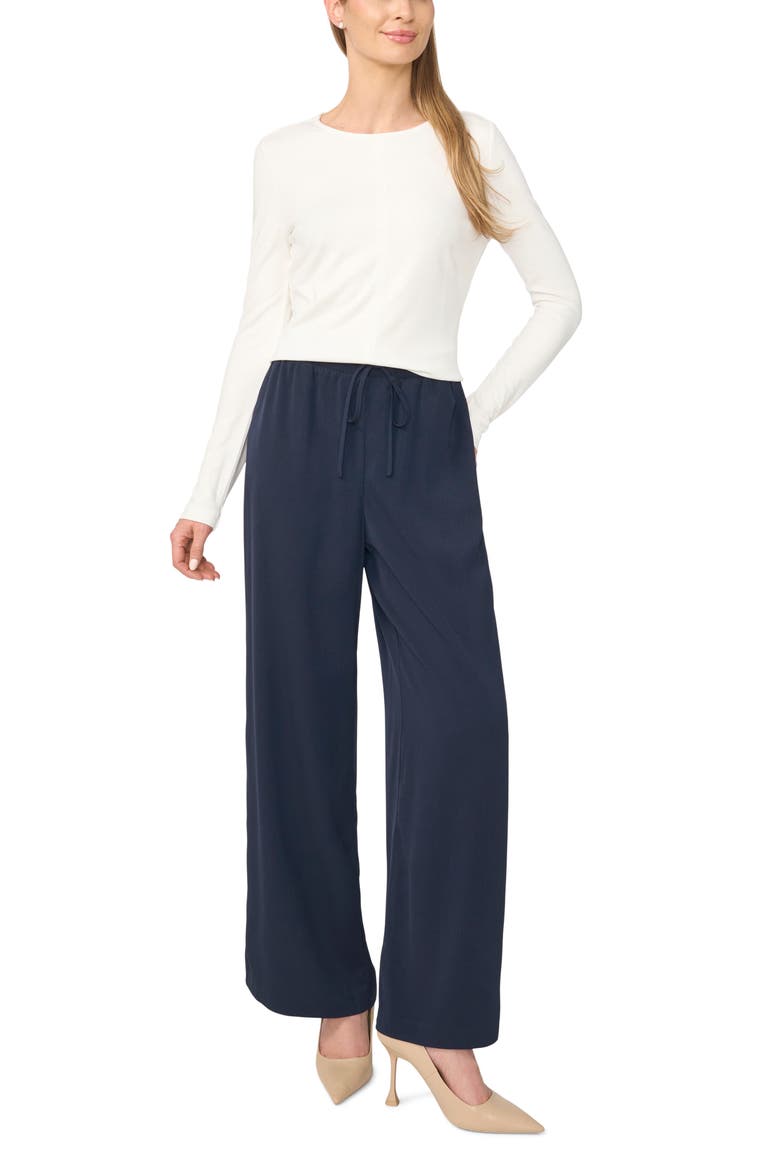Long Sleeve Ponte Top, Alternate, color, NEW IVORY