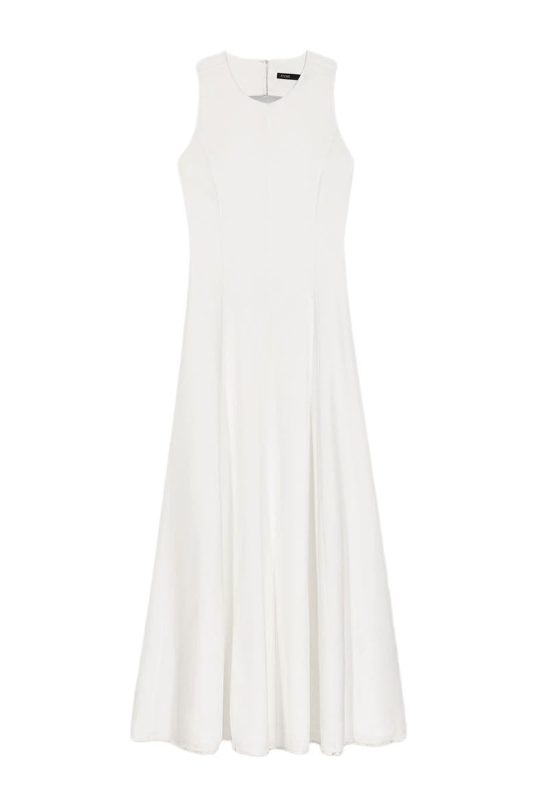 Backless midi dress, Alternate, color, White