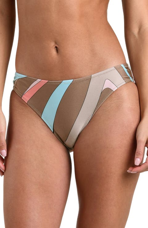 Nicole Abstract Swirl Bikini Bottoms