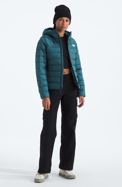 The North Face Aconcagua 3 Water Repellent Hood Jacket In Green