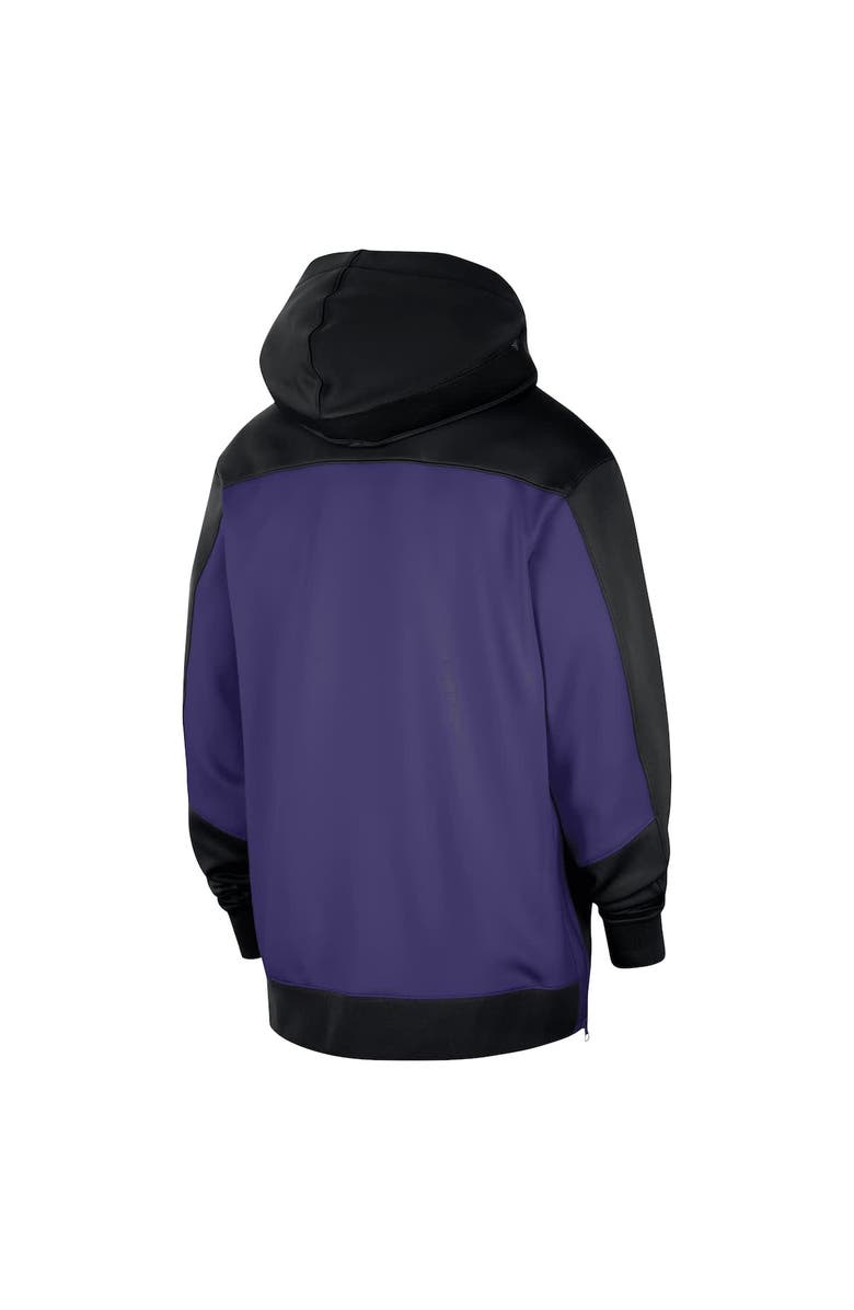 Nike Men's Nike Black Phoenix Suns Authentic On-Court Showtime Performance Full-Zip Hoodie, Alternate, color, Black