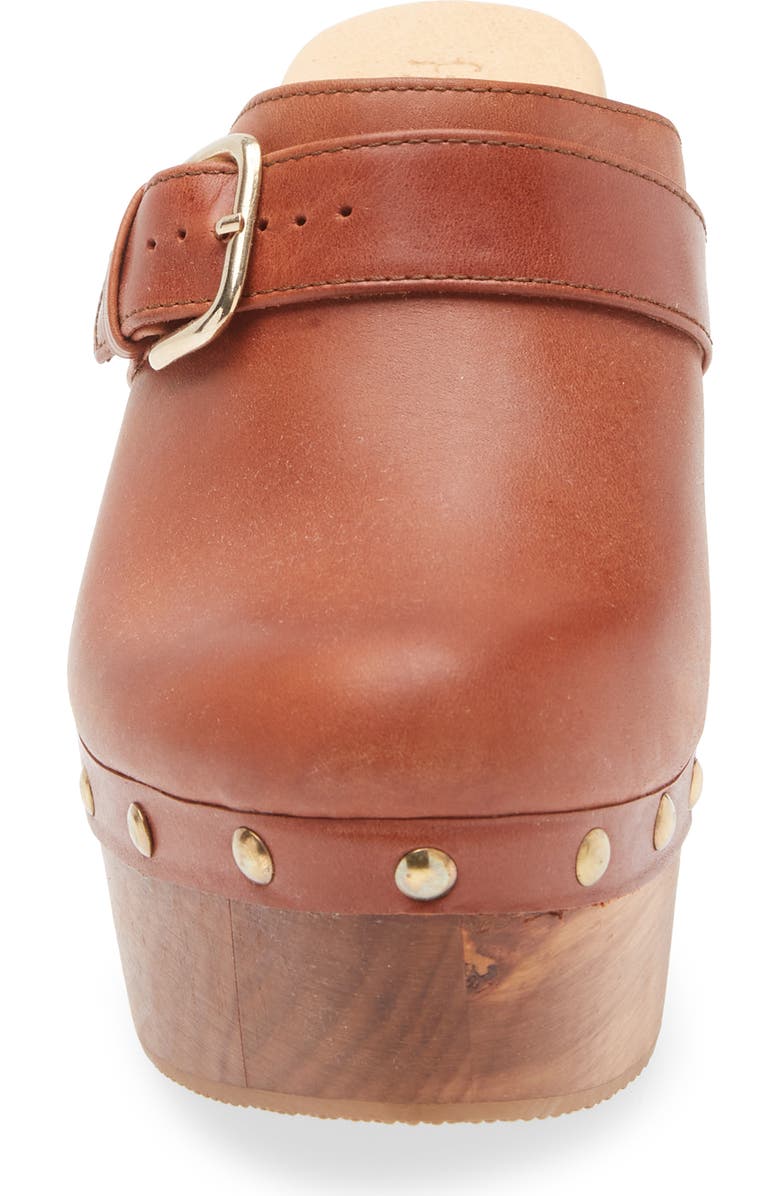 Cordani Platform Mule, Alternate, color, Old Cognac