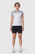 ASRV Aerosilver UPF50 Mock Neck Run Tee