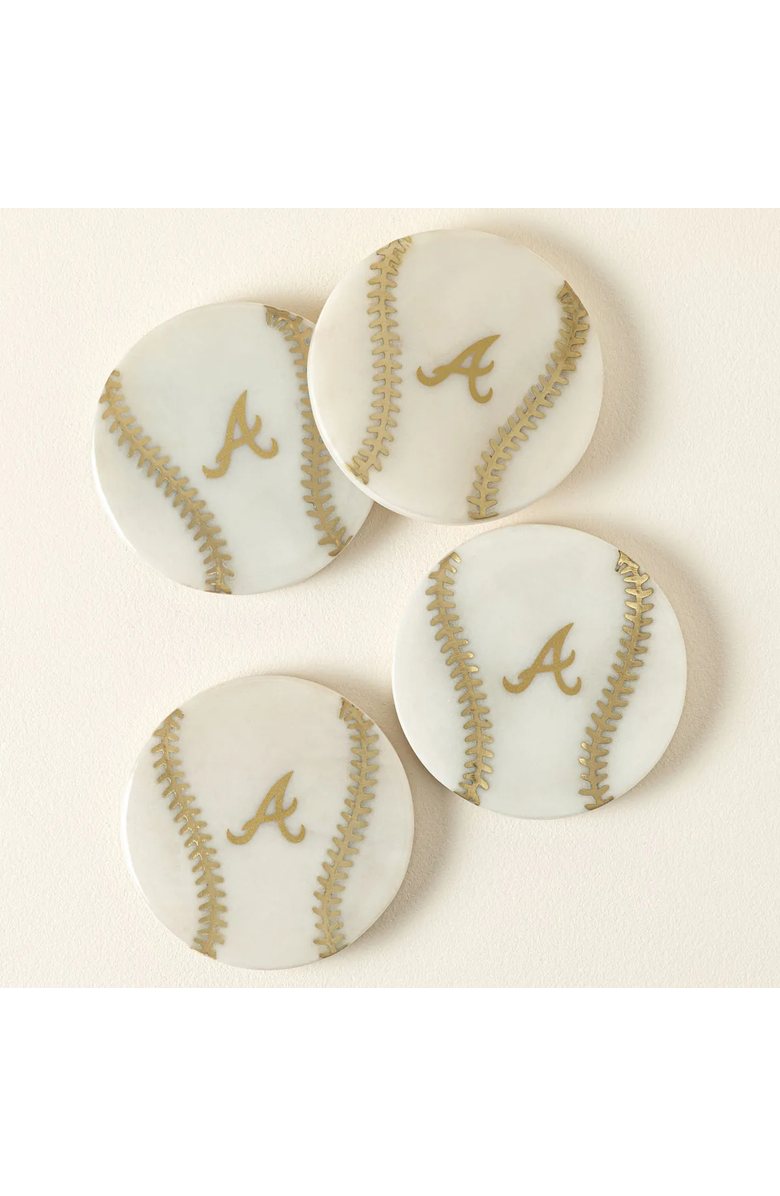 Uncommon Goods MLB Perfect Catch Coaster Set, Alternate, color, 