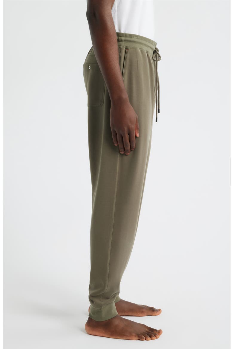 Pajama Joggers, Alternate, color, OLIVE