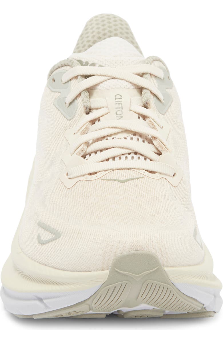 HOKA Clifton 9 Running Shoe, Alternate, color, Oat Milk / Barley