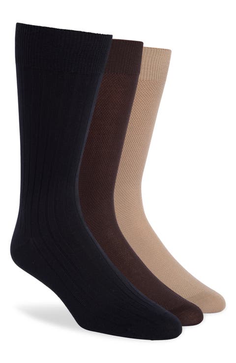 3-Pack Dress Socks