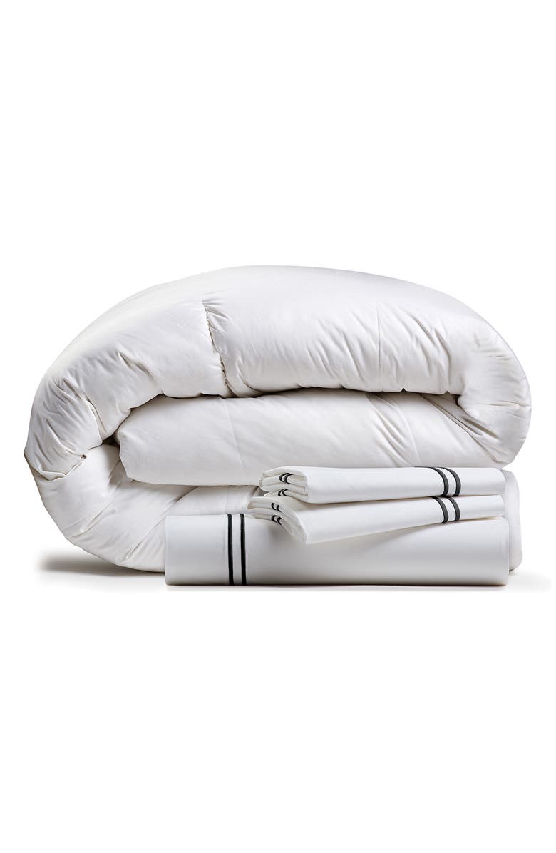 ELLA JAYNE HOME Luxurious All Season 550 Fill Power Down Comforter, Main, color, 