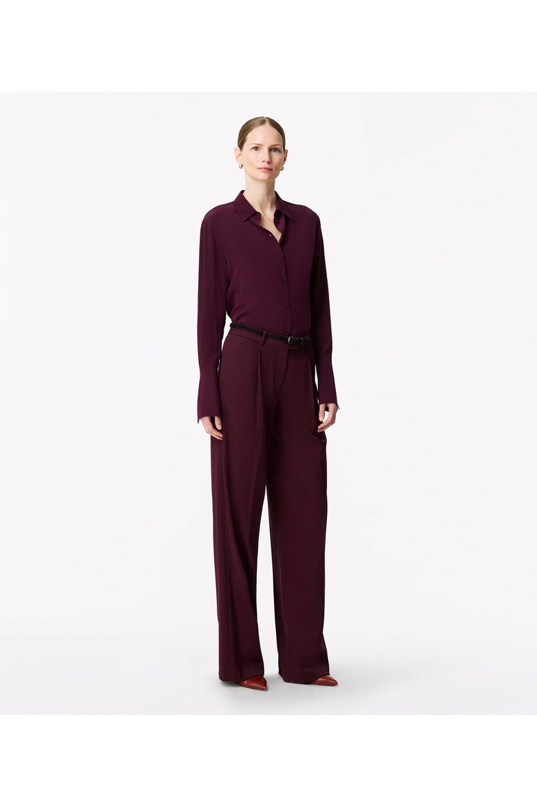 Oversized Men's Shirt, Alternate, color, Plum