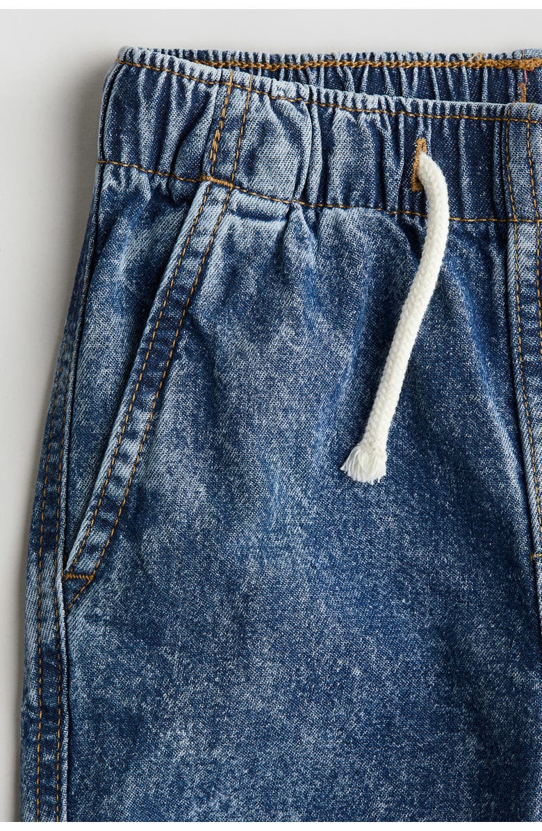 H&M Denim Joggers, Alternate, color, 