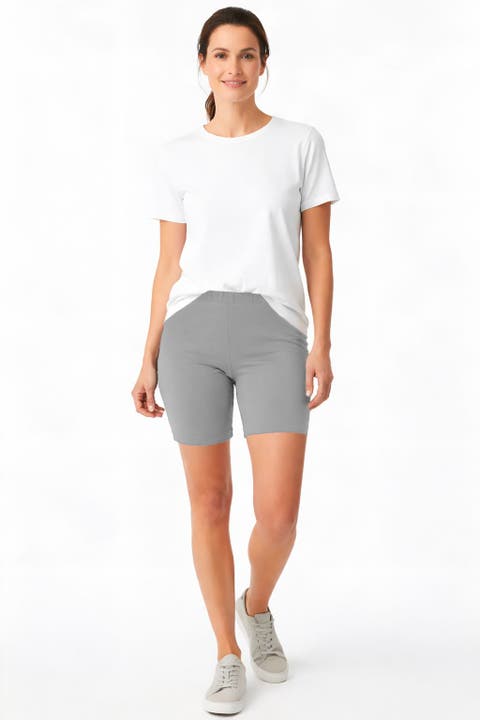 Womens Soft 100% Cotton Bike Short