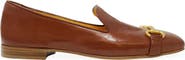 Madison Maison Square Toe Horse Bit Loafer