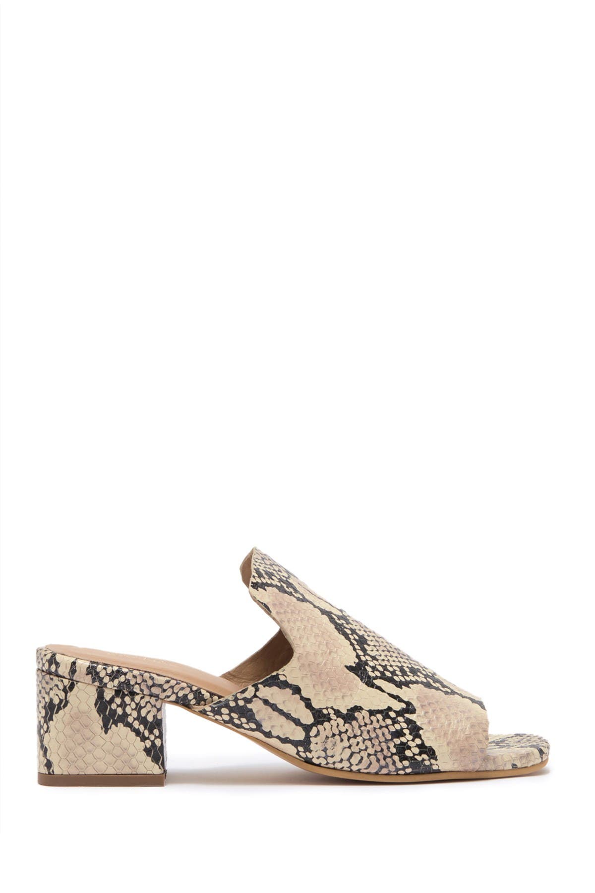 York Snake Embossed Leather Block Heel Sandal, Alternate, color, SNK