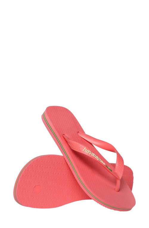 HAVAIANAS HAVAIANAS BRAZIL LOGO FLIP FLOP