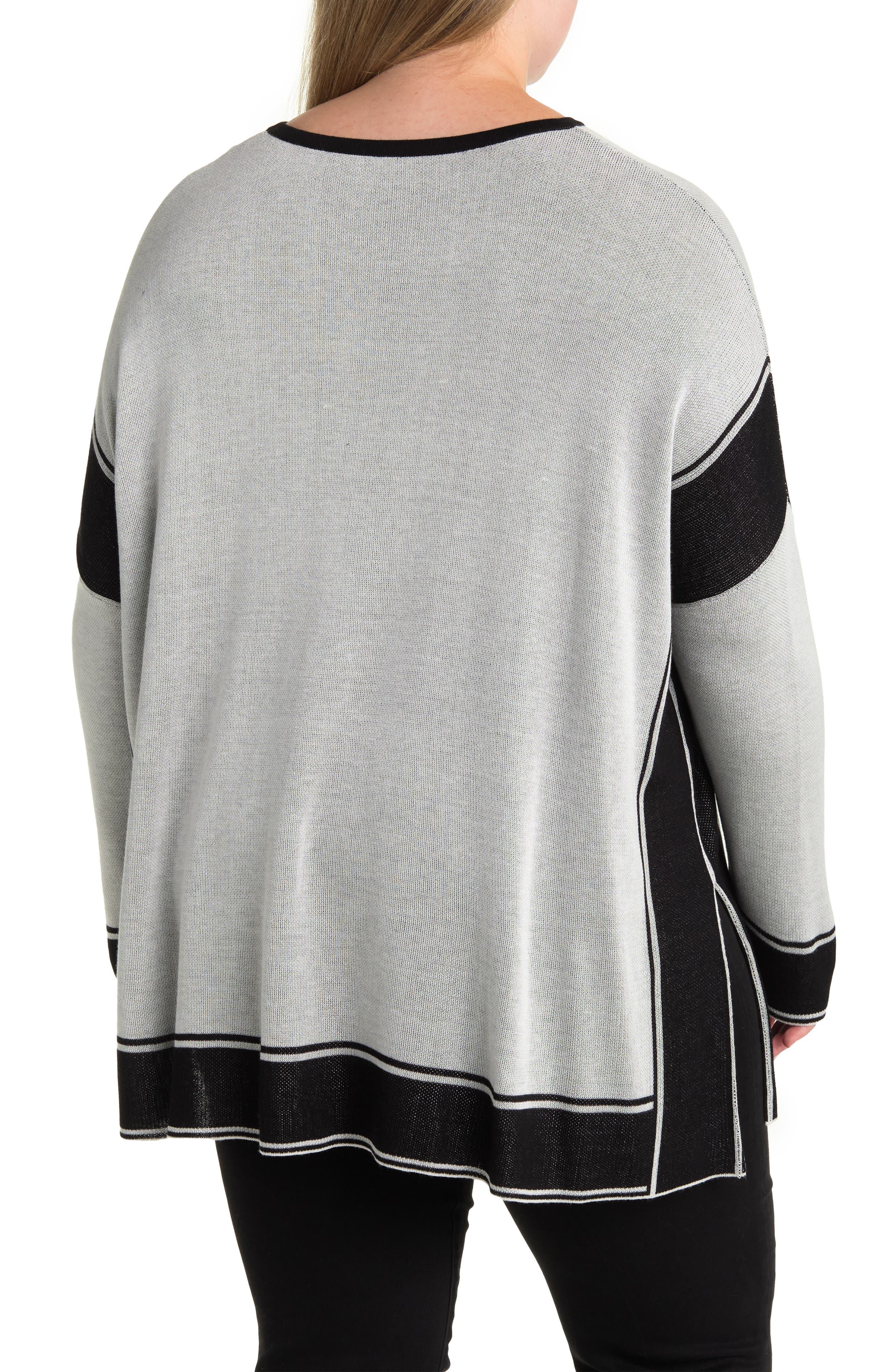 Single Thread Colorblock Poncho Sweater | Nordstromrack