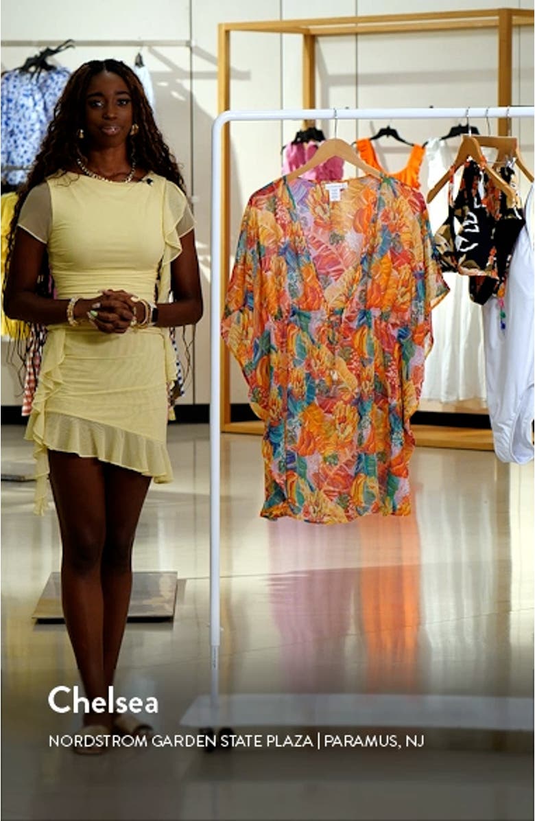 Chiffon Cover-Up Caftan, sales video thumbnail