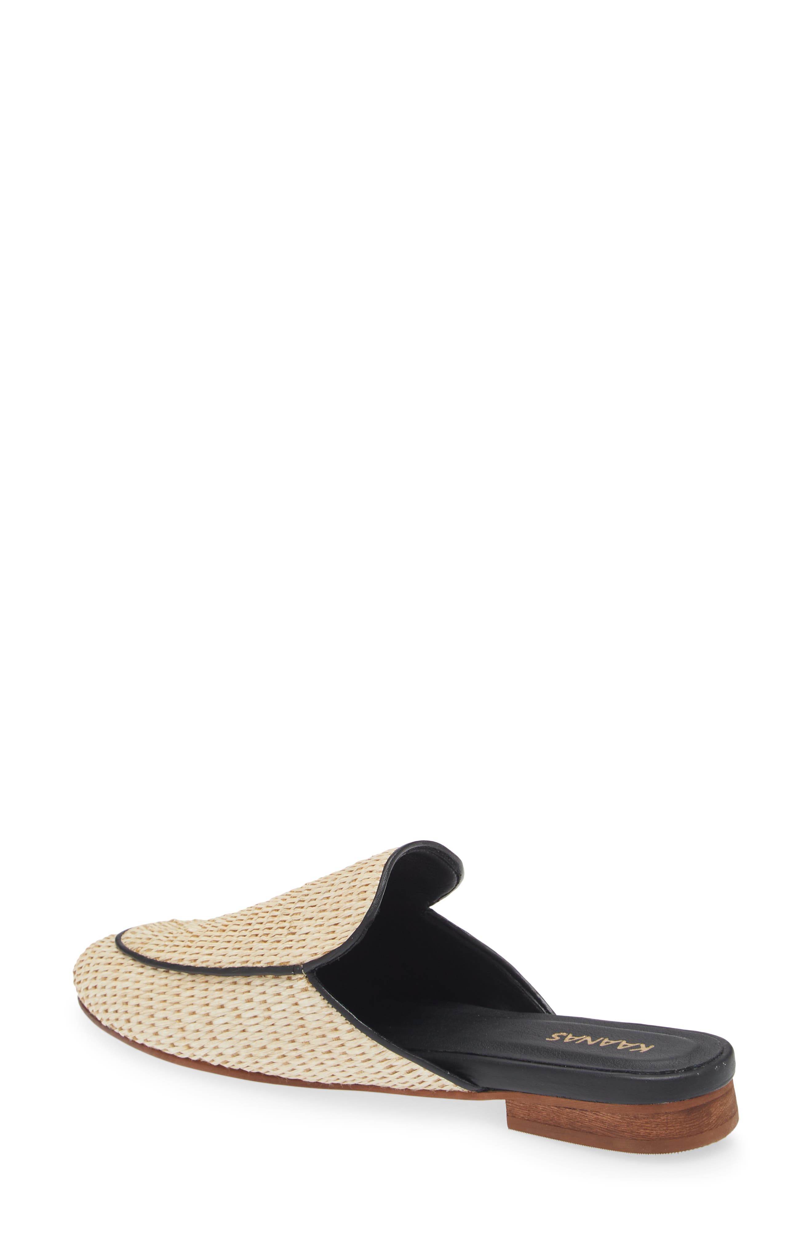Kaanas Jaspe Basketweave Mule, Alternate, color, 