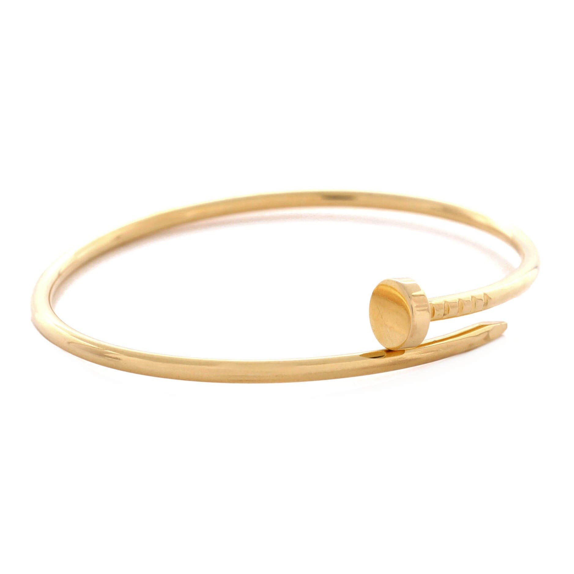Juste un Clou Bracelet 18K Yellow Gold Small, Alternate, color, Metallic Gold