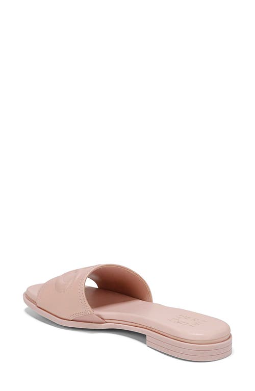 Naturalizer Genevieve Slide Sandal In Cameo Blush Pink