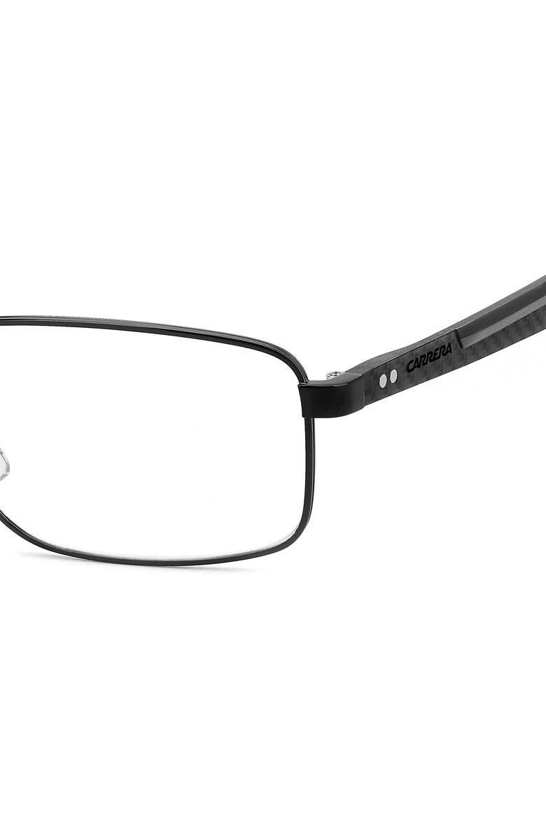 Carrera Eyewear 57mm Rectangular Optical Glasses, Alternate, color, 
